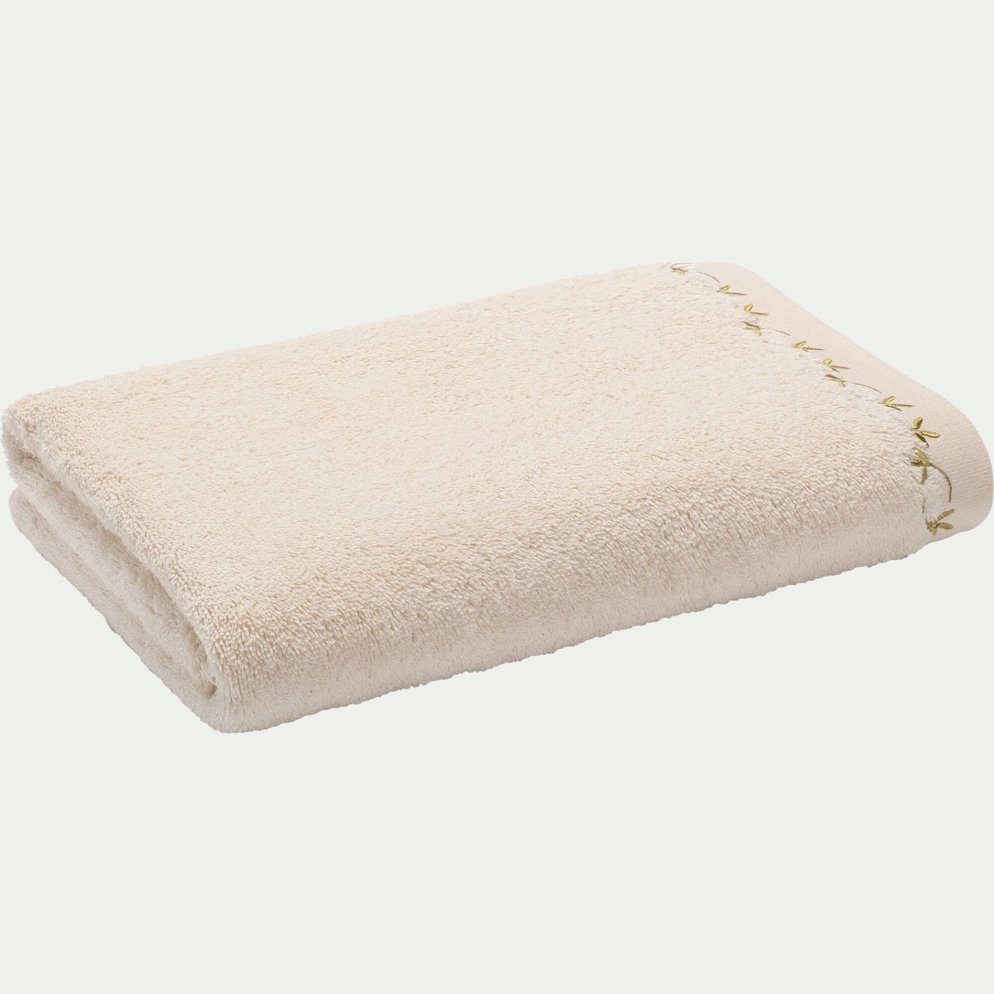 MELINA - Drap de douche en coton - beige 70x140cm
