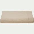 CALANQUES - Drap plat en coton 180x300cm - beige alpilles