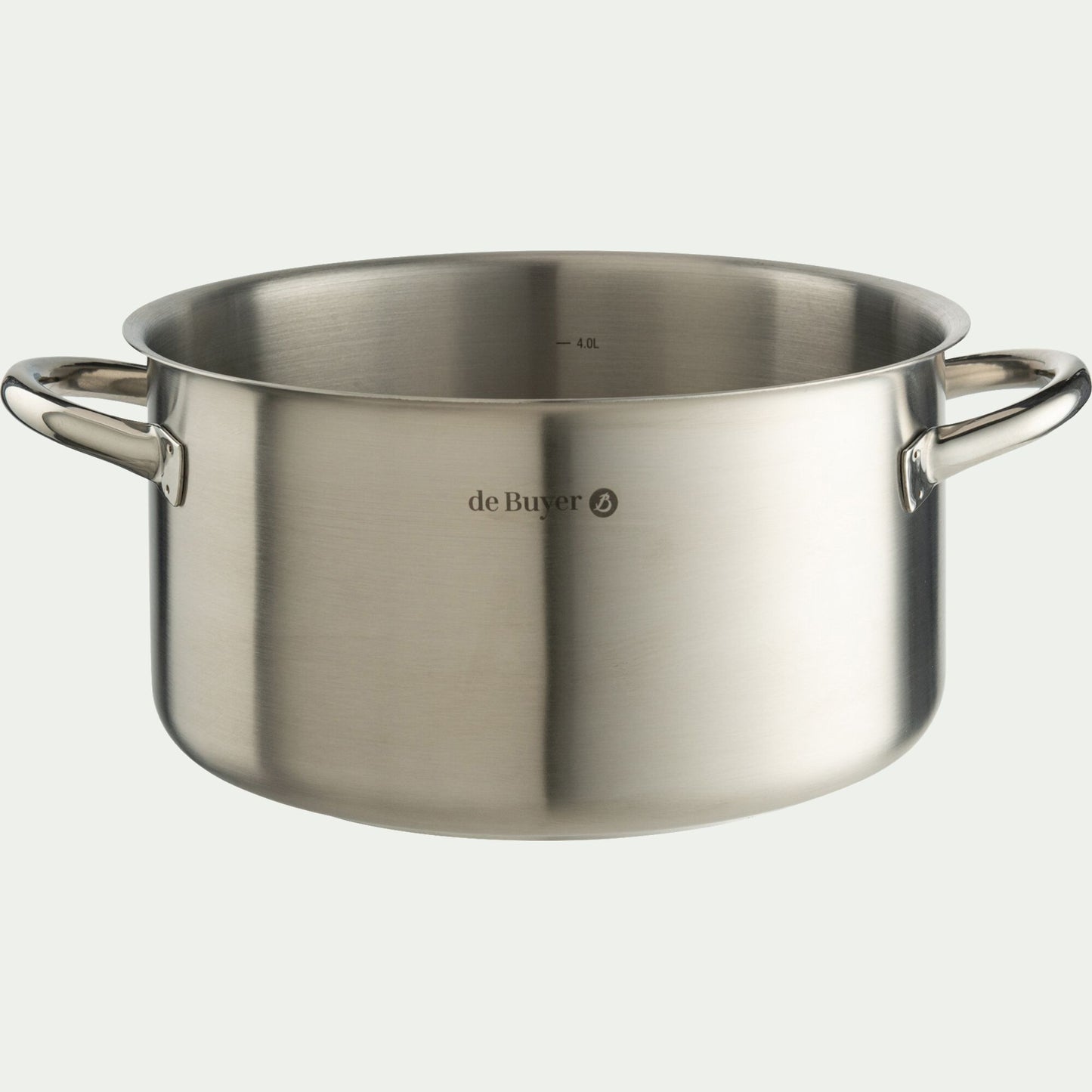 PRIM APPETY - Faitout en inox De Buyer - argenté D24cm (tous feux dont induction)