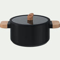 ECTOR - Faitout en aluminium D24cm - noir
