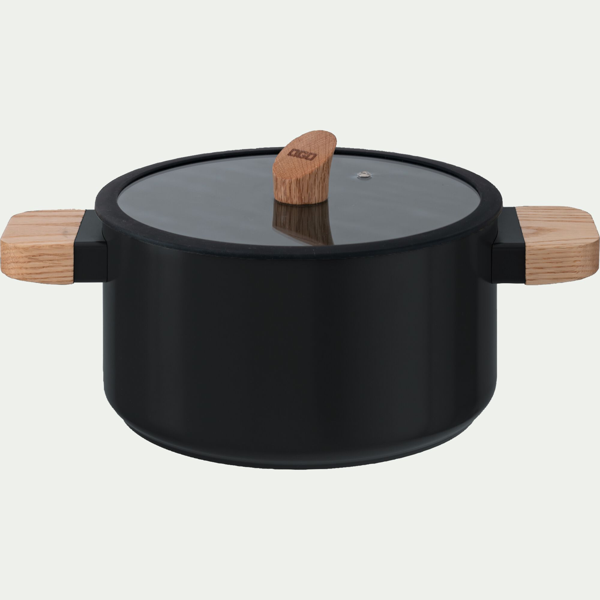 ECTOR - Faitout en aluminium D24cm - noir