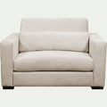 BATIS - Fauteuil fixe en tissu Genesis 1,5 places - beige