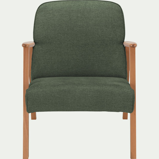 SEVILLE - Fauteuil en tissu Loft - vert cèdre