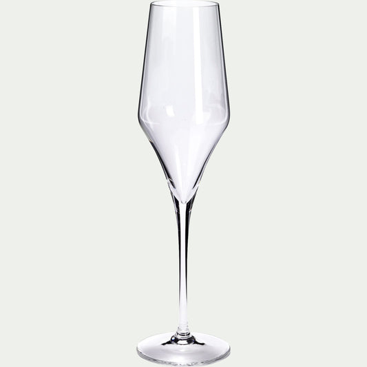 ARAM - Flûte à champagne en cristallin 22cl - transparent