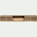 GAIA - Niches de rangement en acacia massif pour lit Gaia - bois clair