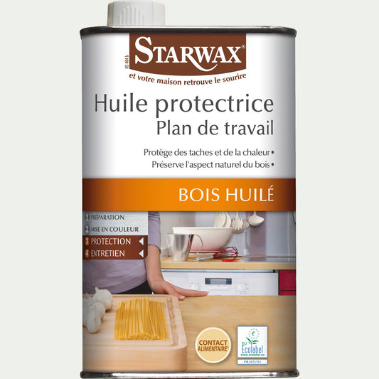 STARWAX - Huile protectrice plan de travail 500ml