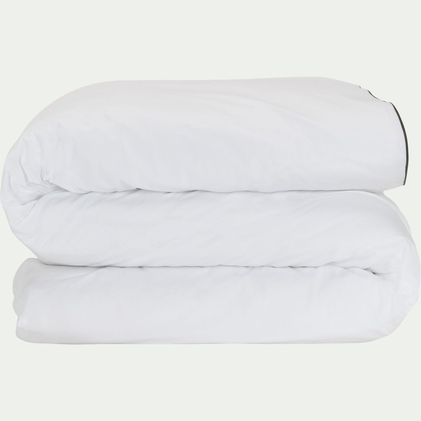 BONSON - Housse de couette en percale de coton 240x220cm - blanc