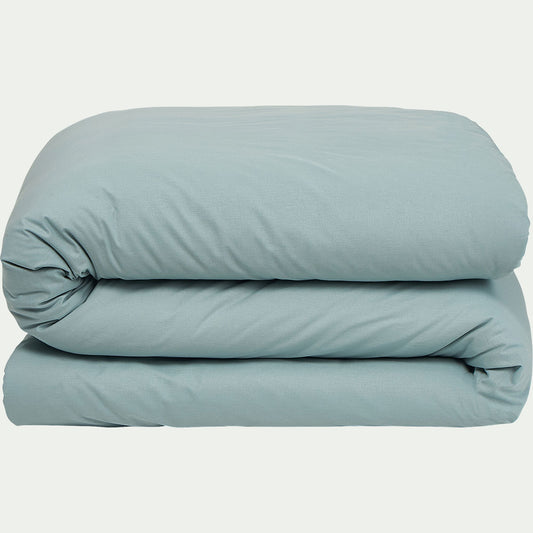 CALANQUES - Housse de couette en coton 240x220cm - bleu calaluna