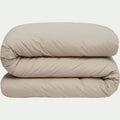 CALANQUES - Housse de couette en coton 260x240cm - beige alpilles