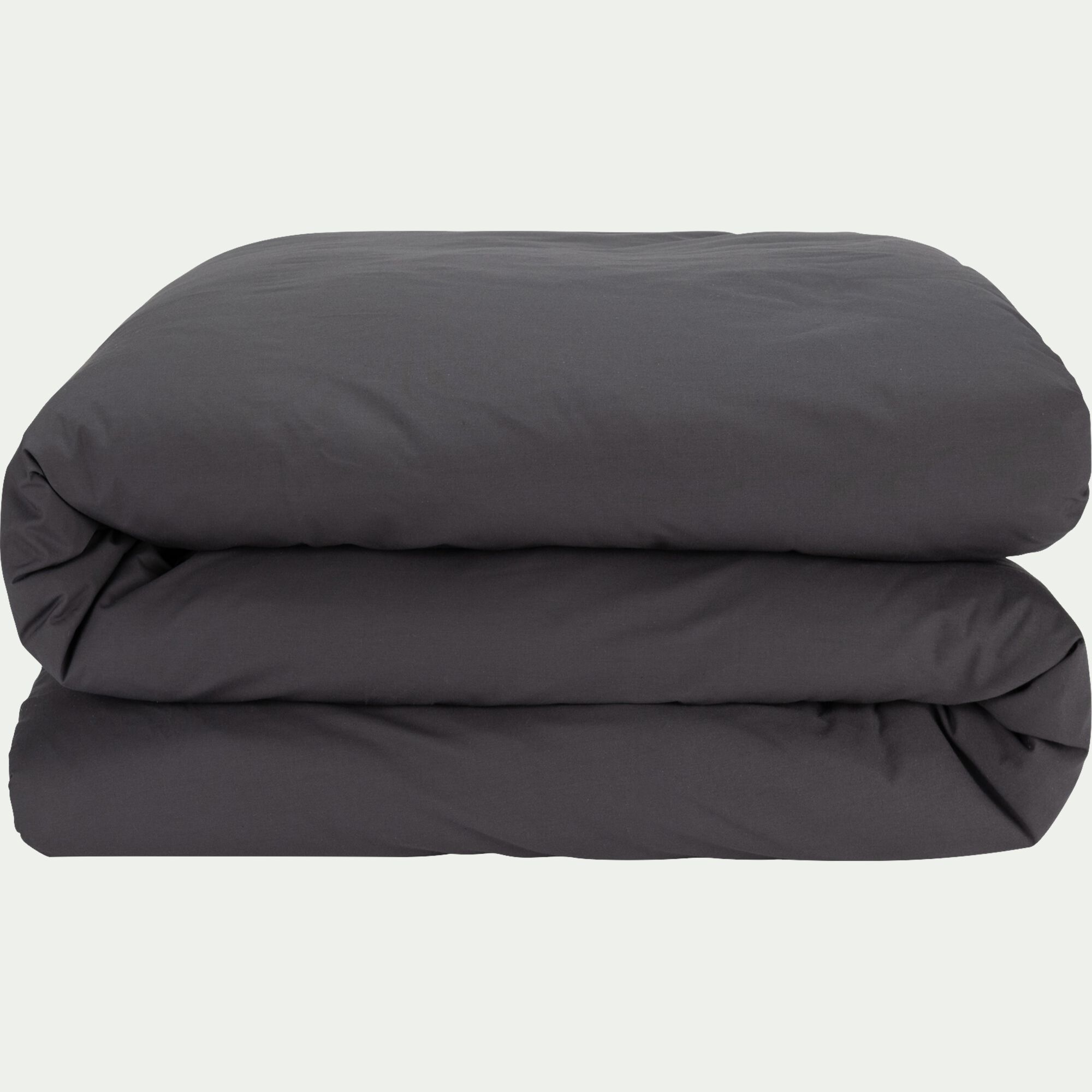 CALANQUES - Housse de couette en coton 260x240cm - gris ardoise