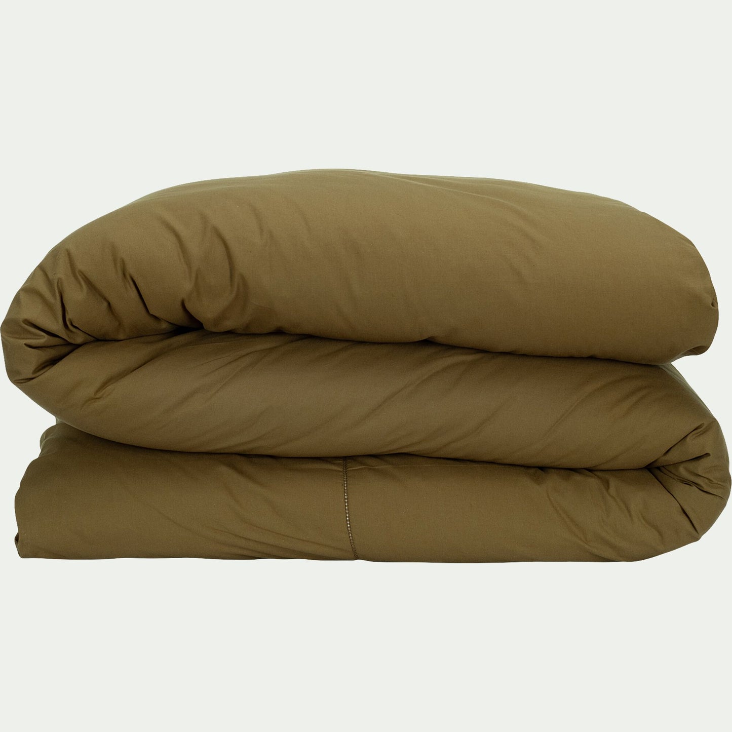 ORGANICA - Housse de couette en coton bio 140x200cm - vert mousse