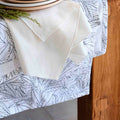 LAURIER - Gamme de linge de table en coton à motif laurier