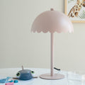 BASTISTE - Lampe à poser électrifiée en acier H31,5cm - rose