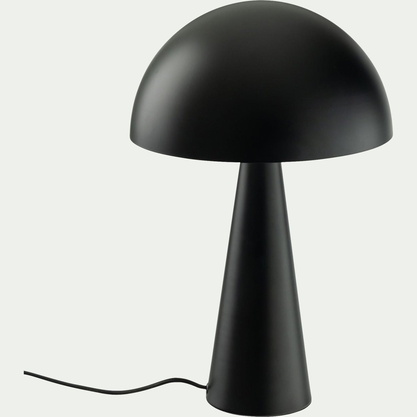 SYROS - Lampe à poser électrifiée en acier H47,5cm - noir