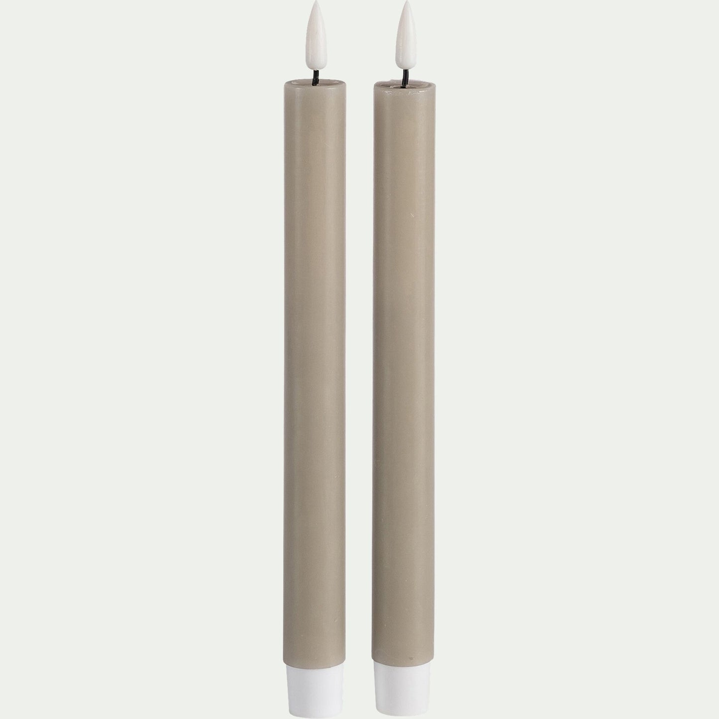 ARLANO - Chandelles à LED - taupe