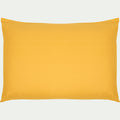 CALANQUES - Lot de 2 taies d'oreiller en coton - jaune genet 50x70cm