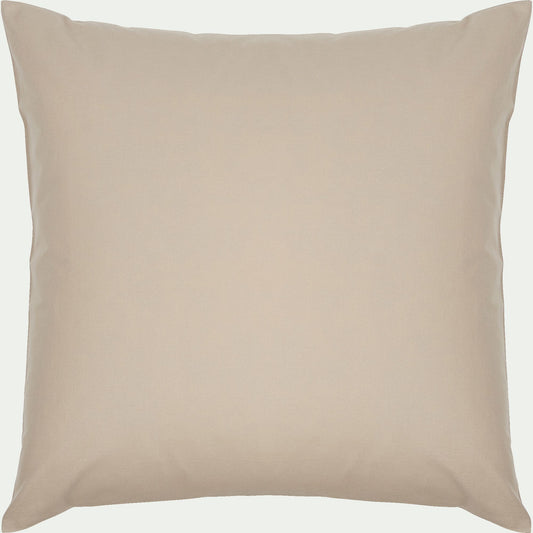 CALANQUES - Lot de 2 taies d'oreiller en coton - beige alpilles 65x65cm