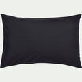 CALANQUES - Lot de 2 taies d'oreiller en coton - gris calabrun 50x70cm