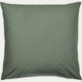 CALANQUES - Lot de 2 taies d'oreiller en coton - vert cèdre 65x65cm