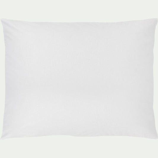 CALANQUES - Lot de 2 taies oreiller en coton - blanc 50x70cm