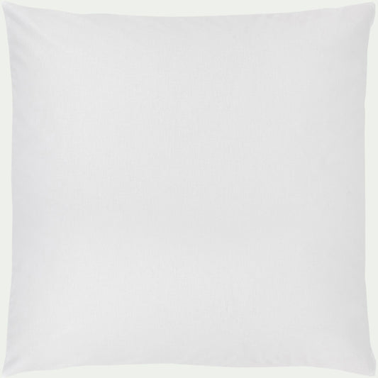 CALANQUES - Lot de 2 taies oreiller en coton - blanc 65x65cm