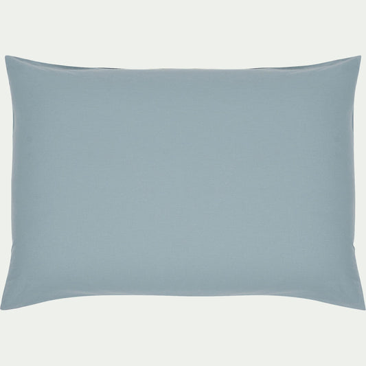 CALANQUES - Lot de 2 taies d'oreiller en coton - bleu calaluna 50x70cm