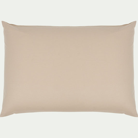 CALANQUES - Lot de 2 taies d'oreiller en coton - beige alpilles 50x70cm