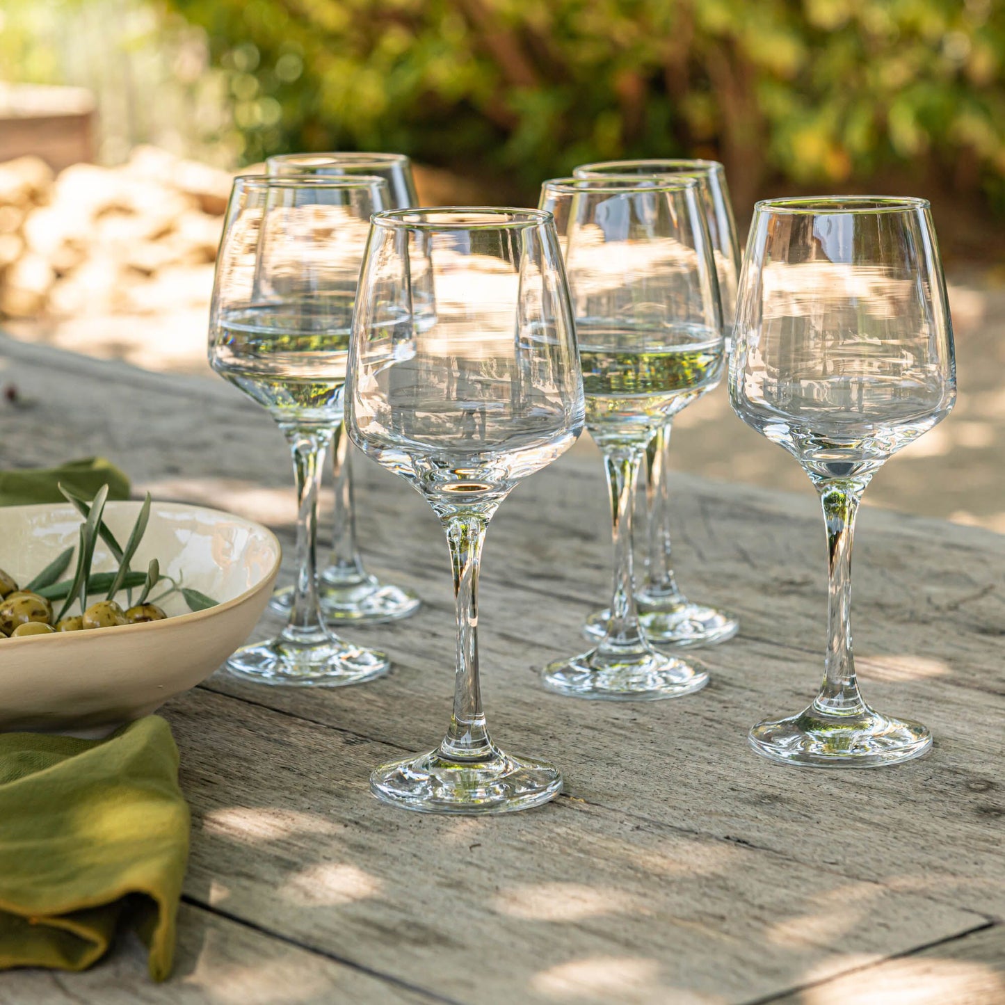 LAL - Coffret de 6 verres à vin 29,5cl - transparent