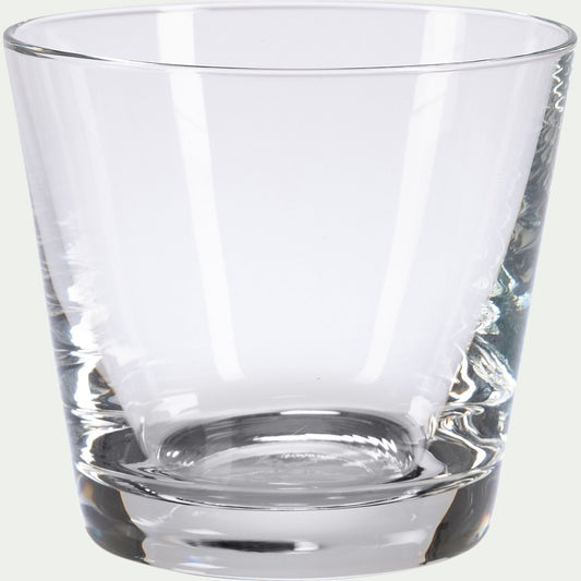 APERO - Lot de 6 verrines coniques en verre D6cm - transparent