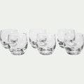 APERO - Lot de 6 verrines rondes en cristallin D6cm - transparent