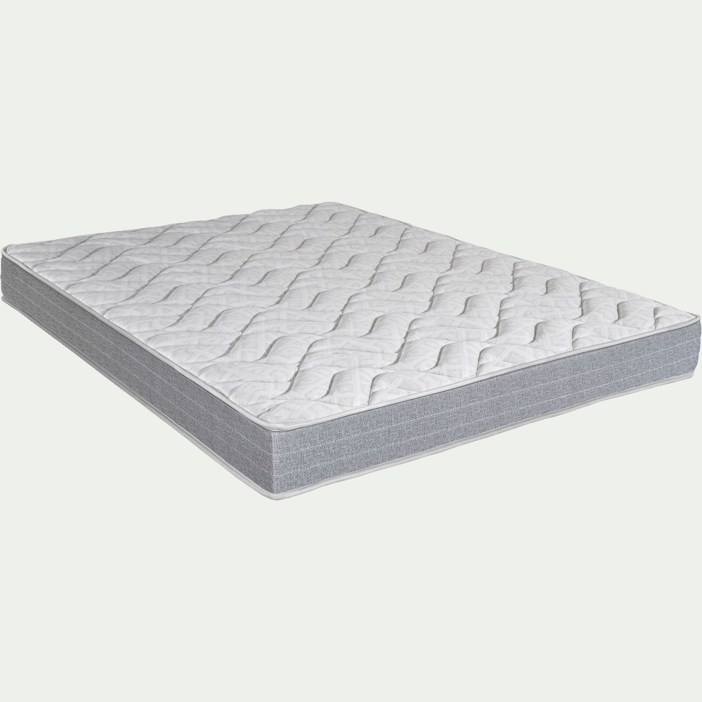 MONS2 - Matelas en mousse haute densité alinea accueil équilibré 160x200cm - blanc