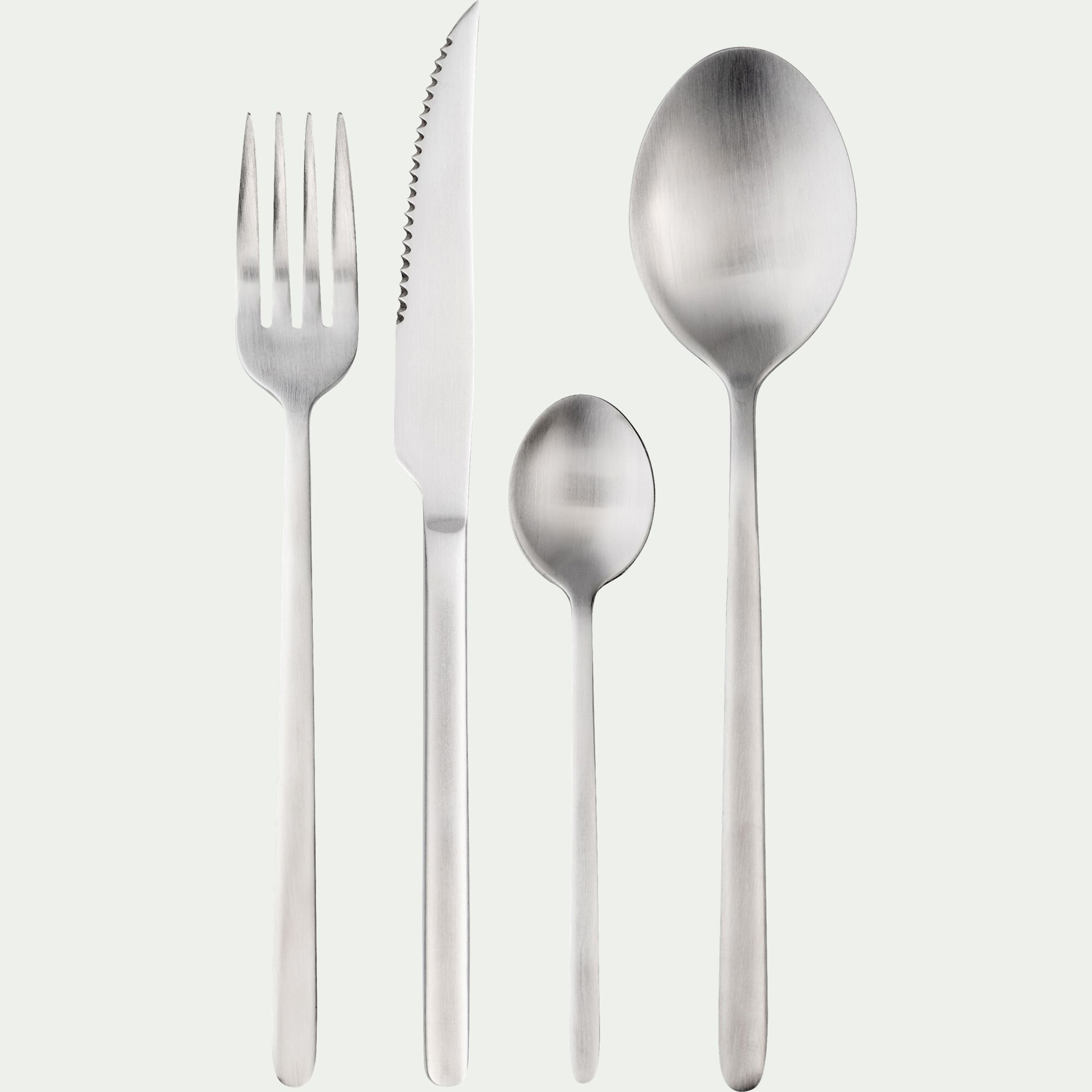 ACANA - Ménagère 16 pièces en inox satiné