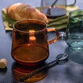 IGGY - Mug en verre 42cl - jaune millepertuis