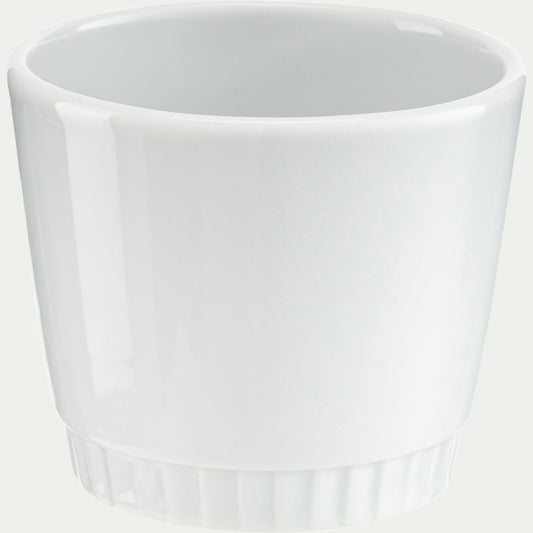 TOULOUSE - Tasse en porcelaine 18cl - blanc