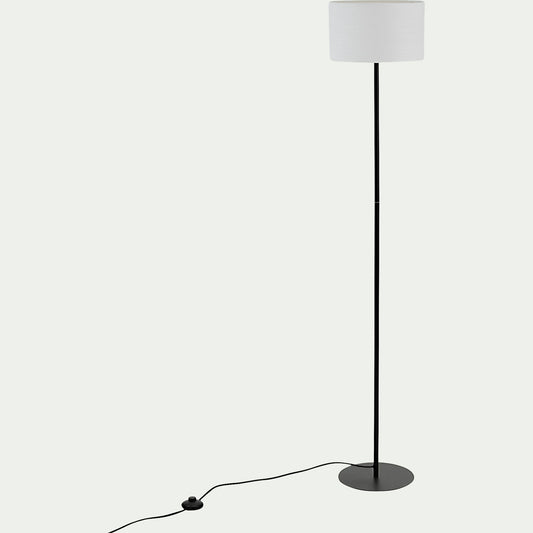 NANS - Lampadaire en métal - blanc capelan D30cm