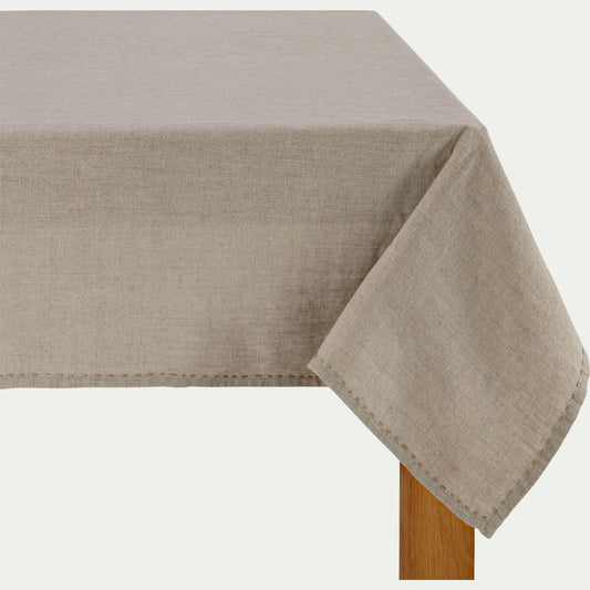 VINON - Nappe en lin lavé 150x250cm - naturel