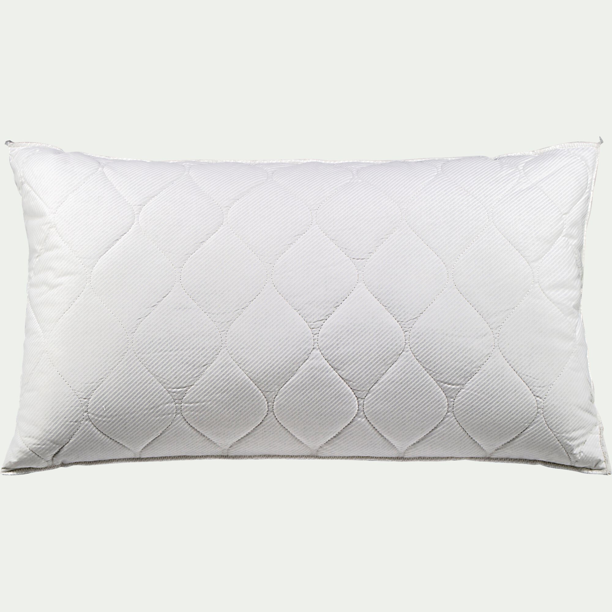 FAEL - Oreiller ferme garni en polyester fibres creuses siliconées - 45x70cm