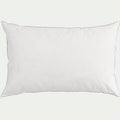 FANETTE - Oreiller ferme en plumettes de canard - blanc 45x70cm