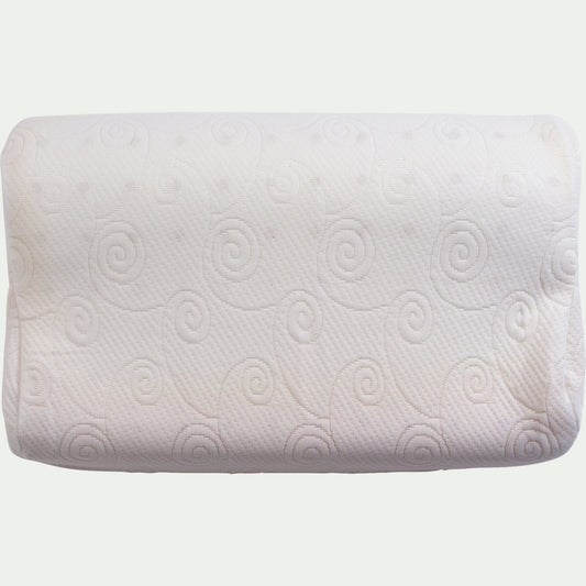 MELINE - Oreiller ergonomique à mémoire de forme - 50x30cm