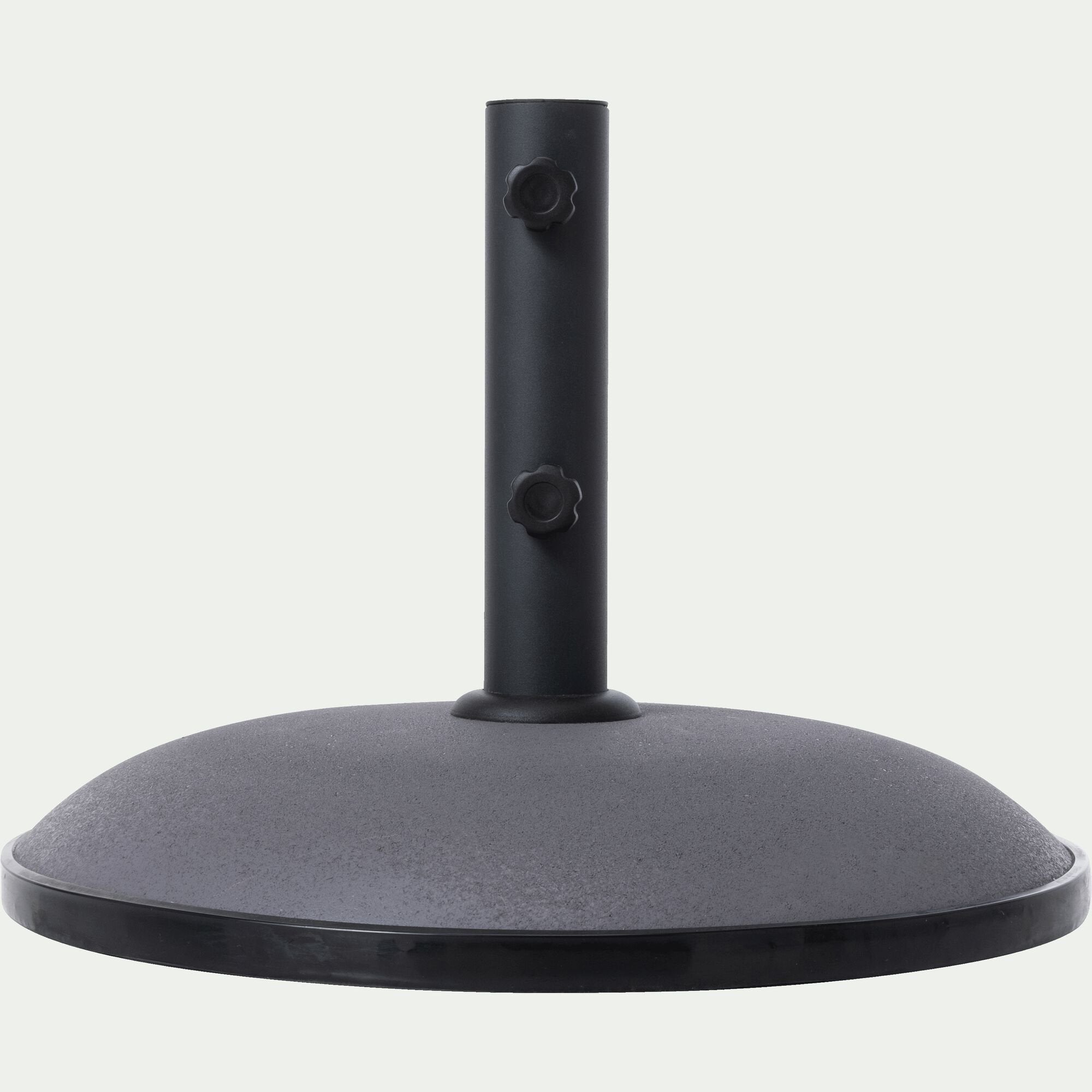 CASERTA - Pied de parasol en ciment 30kg gris restanque