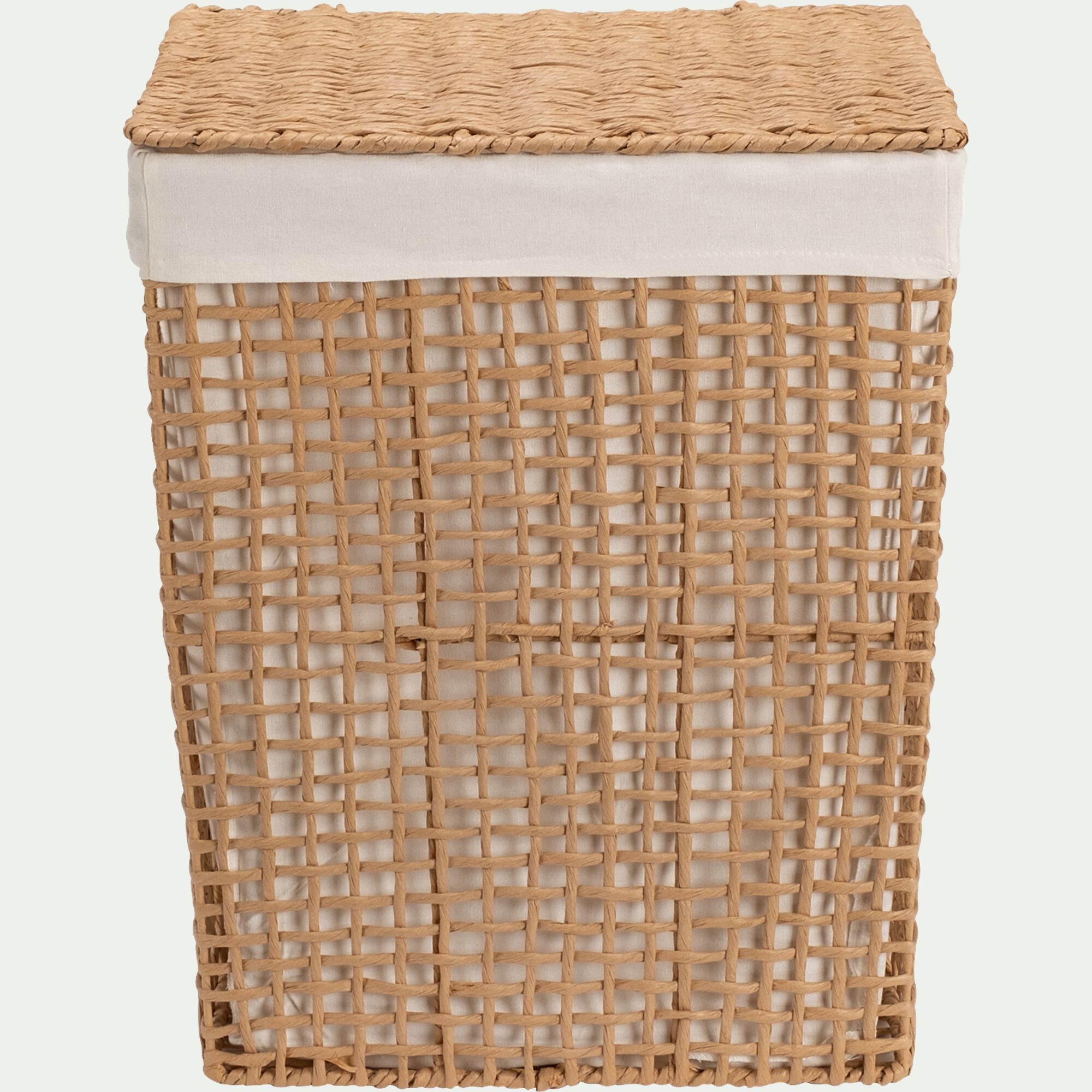 DARIUS - Panier à linge en corde de papier H55xl44cm - naturel