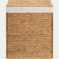 JACINTHE - Panier en jacinthe d'eau H60xL50cm - naturel