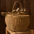 BARLIN - Panier pique-nique en rotin - naturel