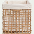 DARIUS - Panier de rangement en corde de papier H30xL32cm - naturel