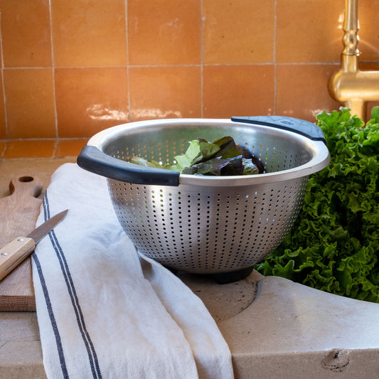 OXO - Passoire en inox 2,8L - noir