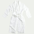 CAPULO - Peignoir en gaze de coton L/XL - blanc optique