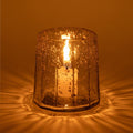 BIVIO - Photophore en verre H7cm - transparent