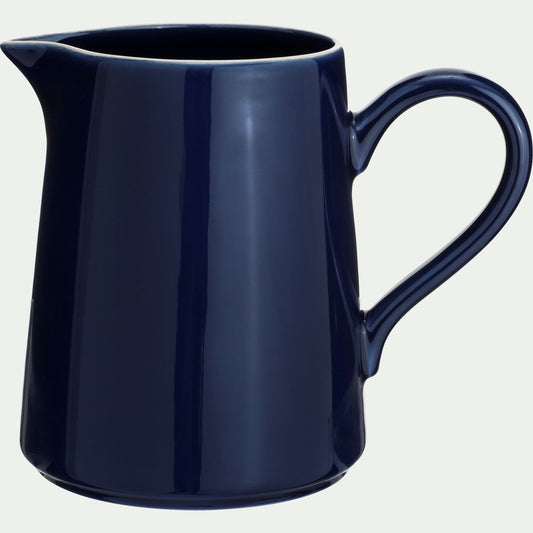 OCEANO - Carafe avec anse en grès 1,7L - bleu
