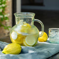 AQUA - Pichet avec anse en verre recyclé 2,3 L - transparent