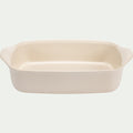 EMILE HENRY - Petit plat à four individuel en céramique L30cm - beige